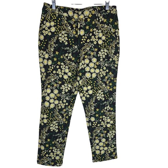 Anthropologie Current Air Los Angeles Floral Festive Hippie Women's Pants M - Picture 1 of 4